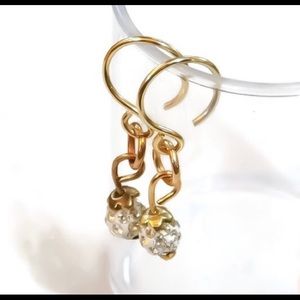 Swarovski Crystal dangle earrings